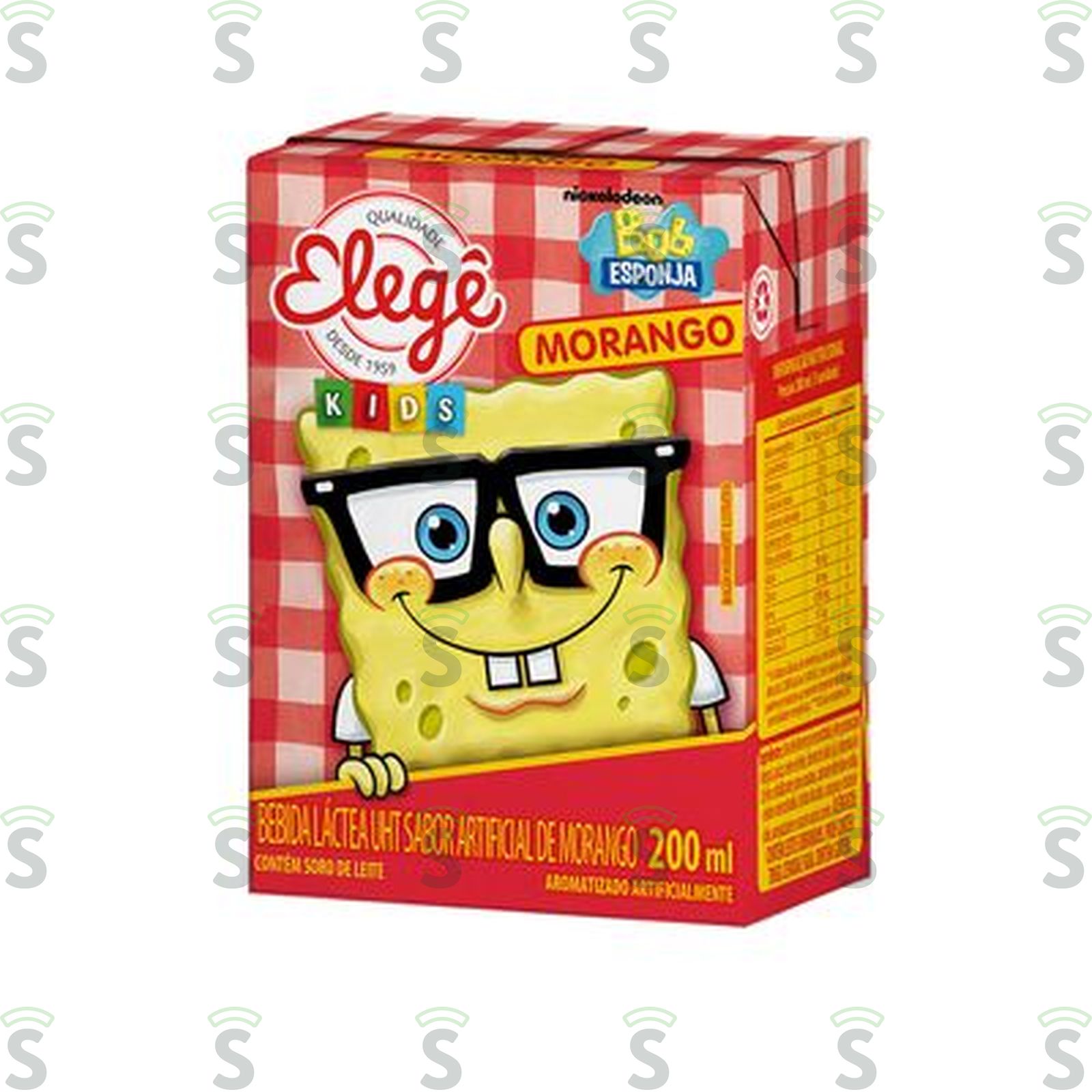 Elege-bebida lactea kids morango 200ml