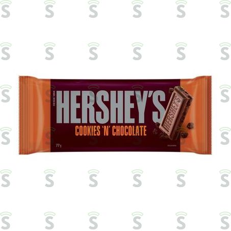  Choc Hersheys 77gr Cookiesnchoco