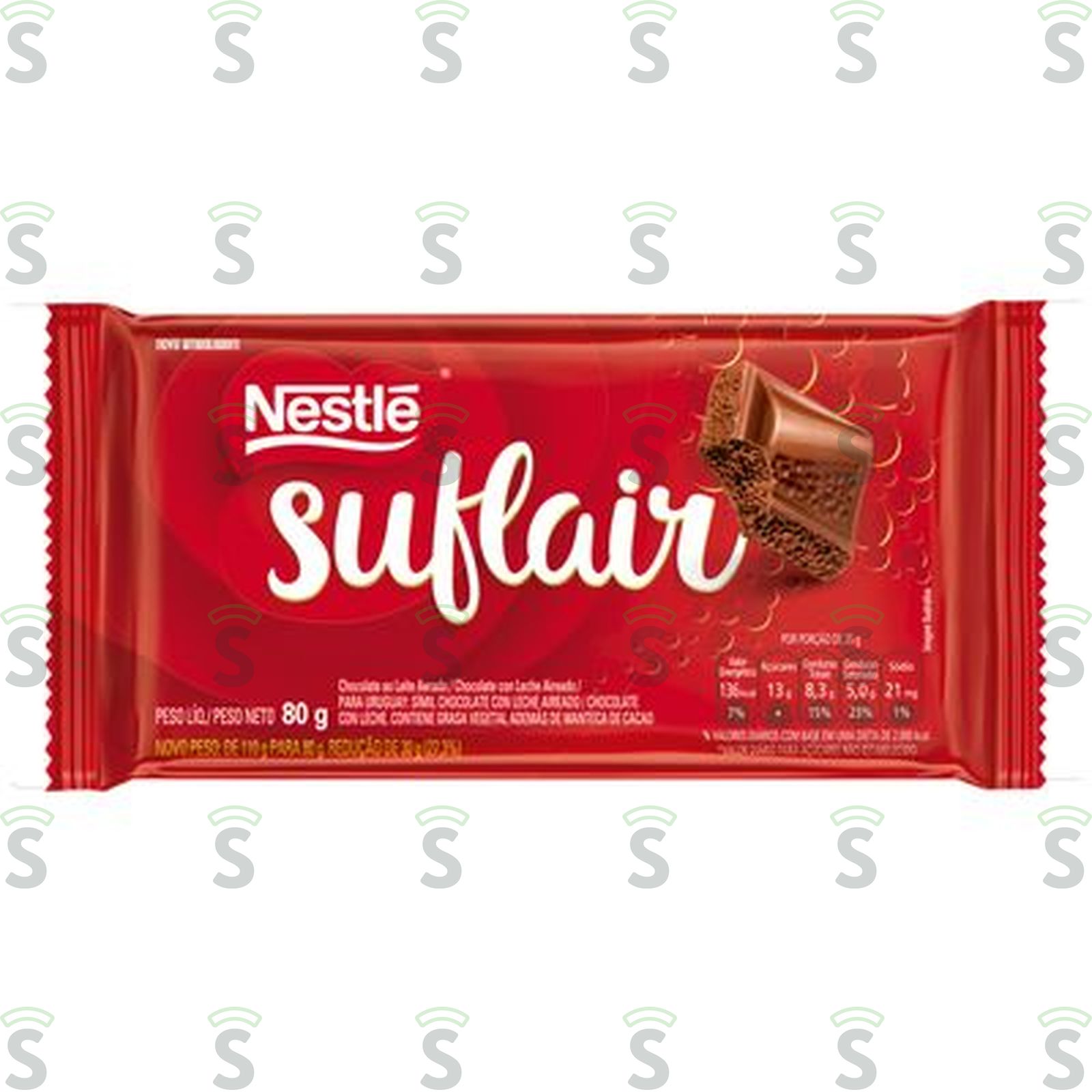 Nestle-chocolate 80g suflair