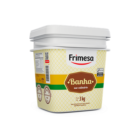 Banha frimesa balde 3kg