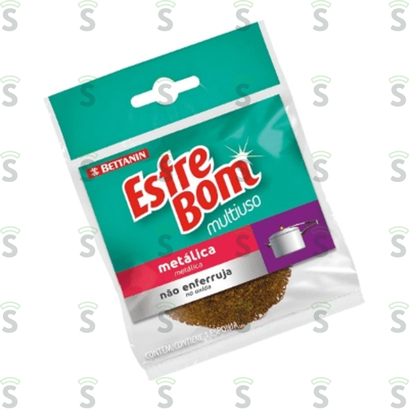 Esponja Metálica Esfrebom 1UN