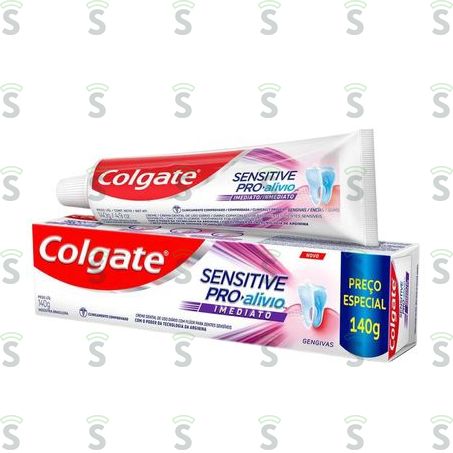 Creme Dental Colgate Original Sensitive Pro-alívio Imediato Caixa 90gr