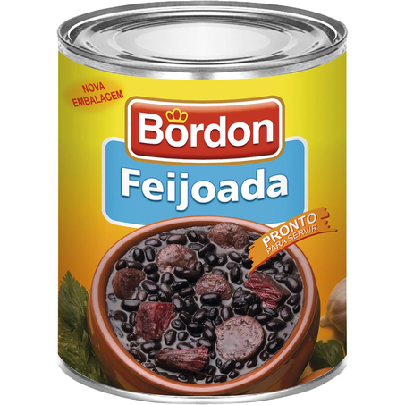 Feijoada Bordon 830g - Lata