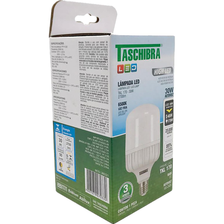 Lâmpada Taschibra LED - TKL170 - 30W - 65000K