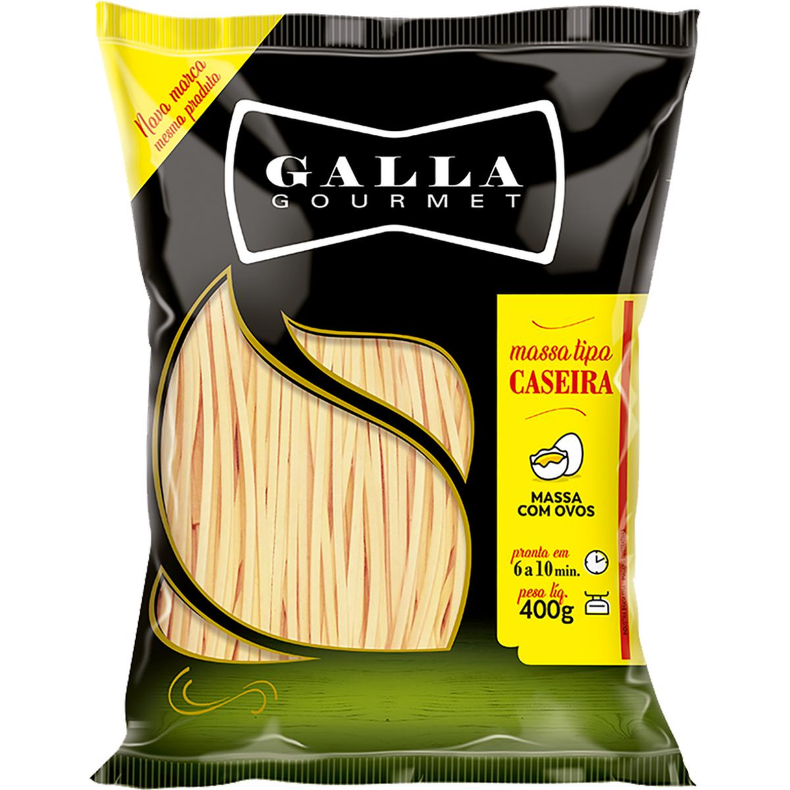 Massa Galla 400g - Tipo Caseira N.2