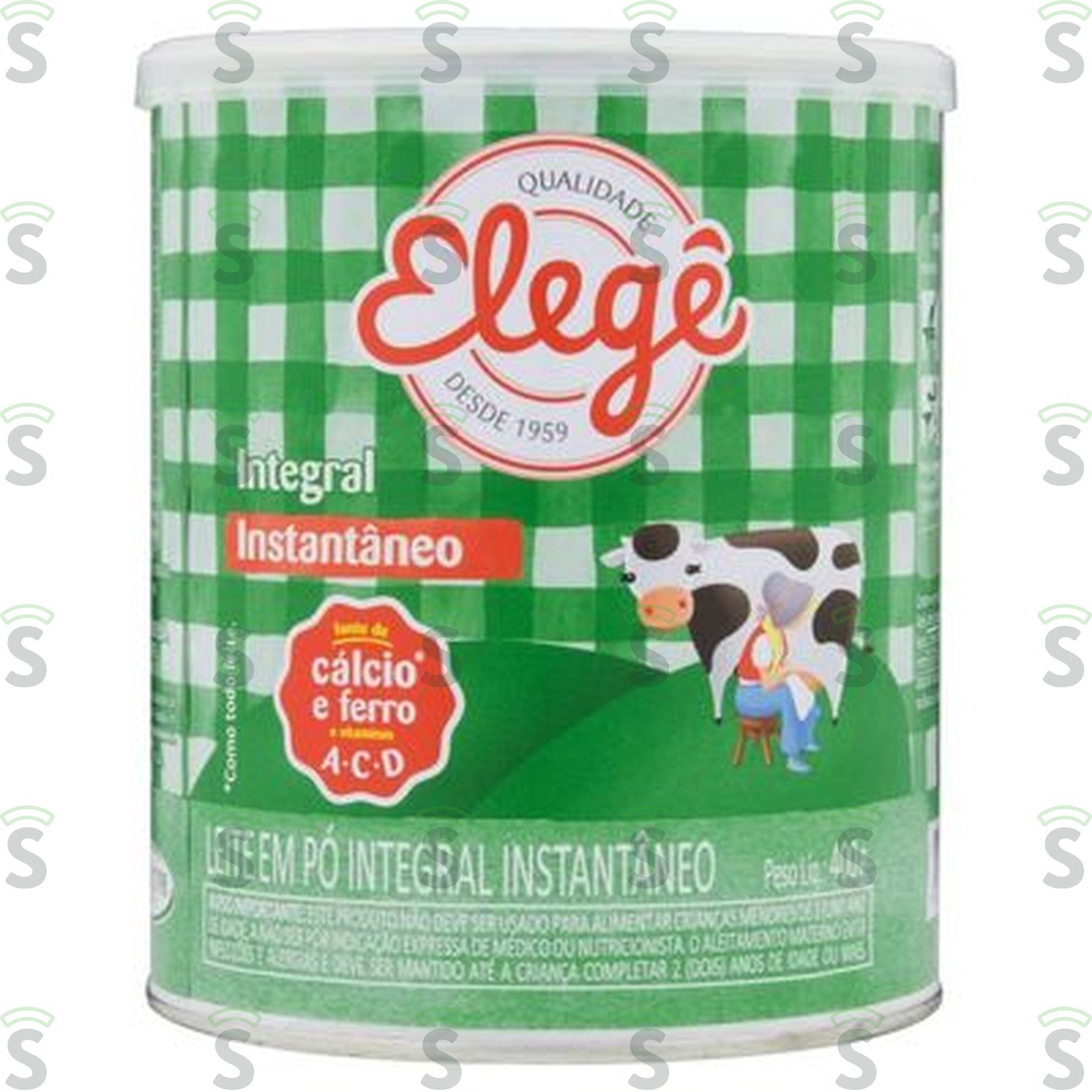 Elege-leite po 380g integral lata