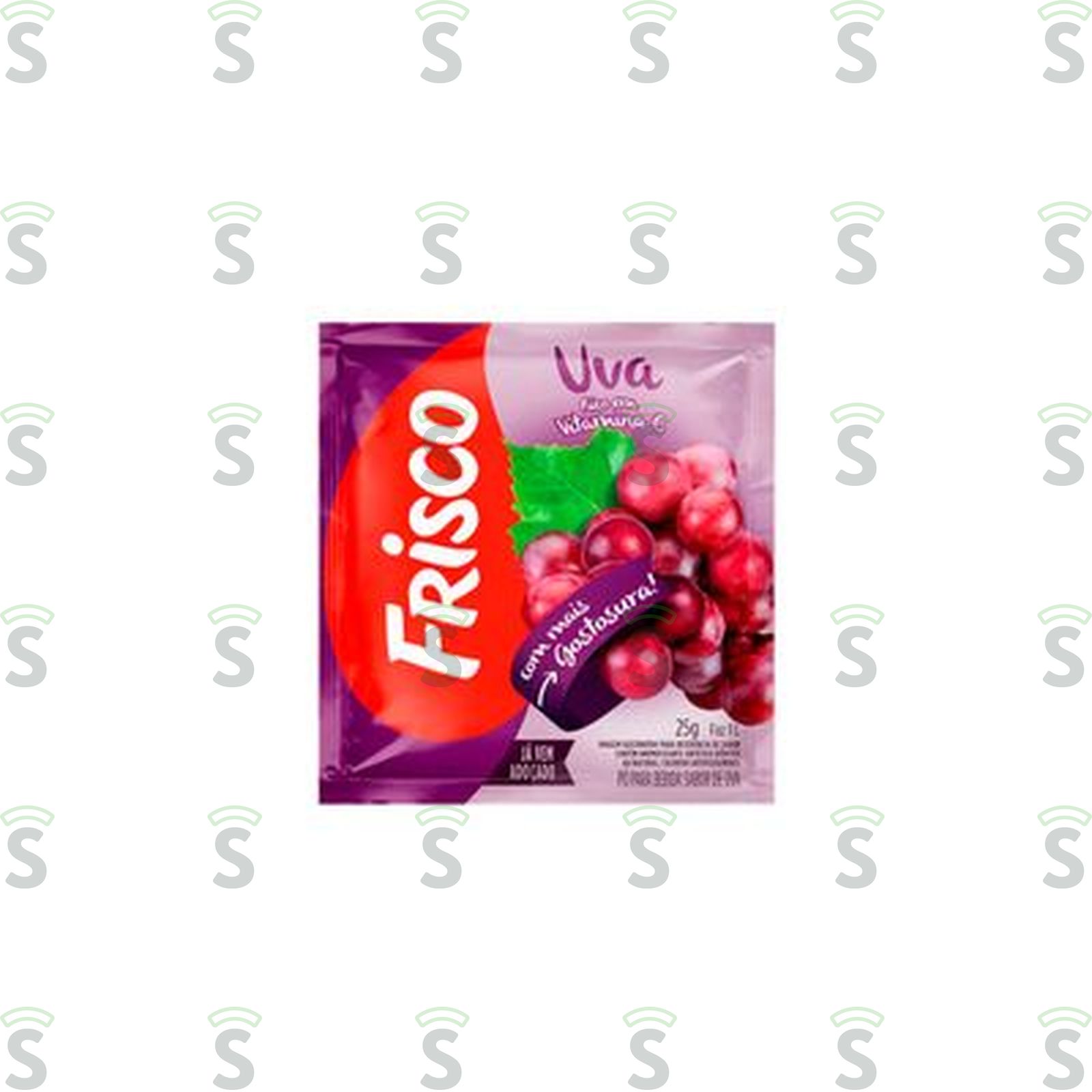 Refresco em Pó Frisco Uva Sachê 30G