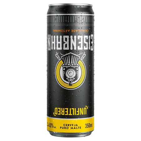 Cerveja Eisenbahn 350ml - Unfiltered - Lata