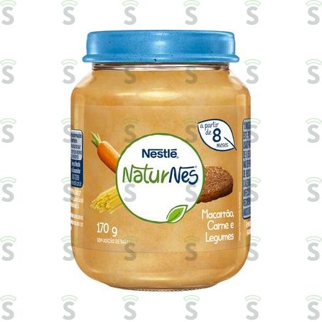  Alimento Infantil Nestlé Carne,macarrão e Legumes 170g