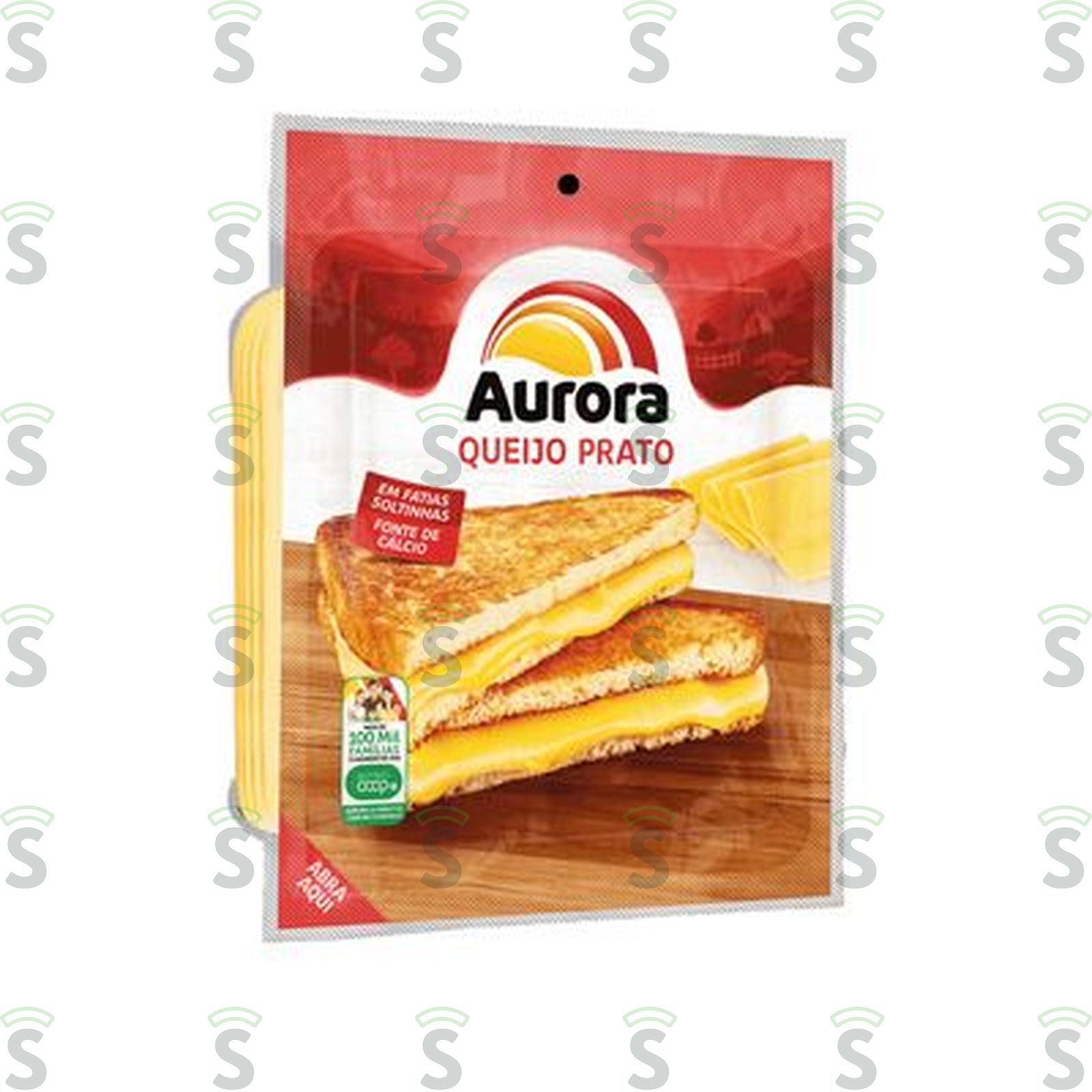 Aurora-queijo 150g prato fatiado