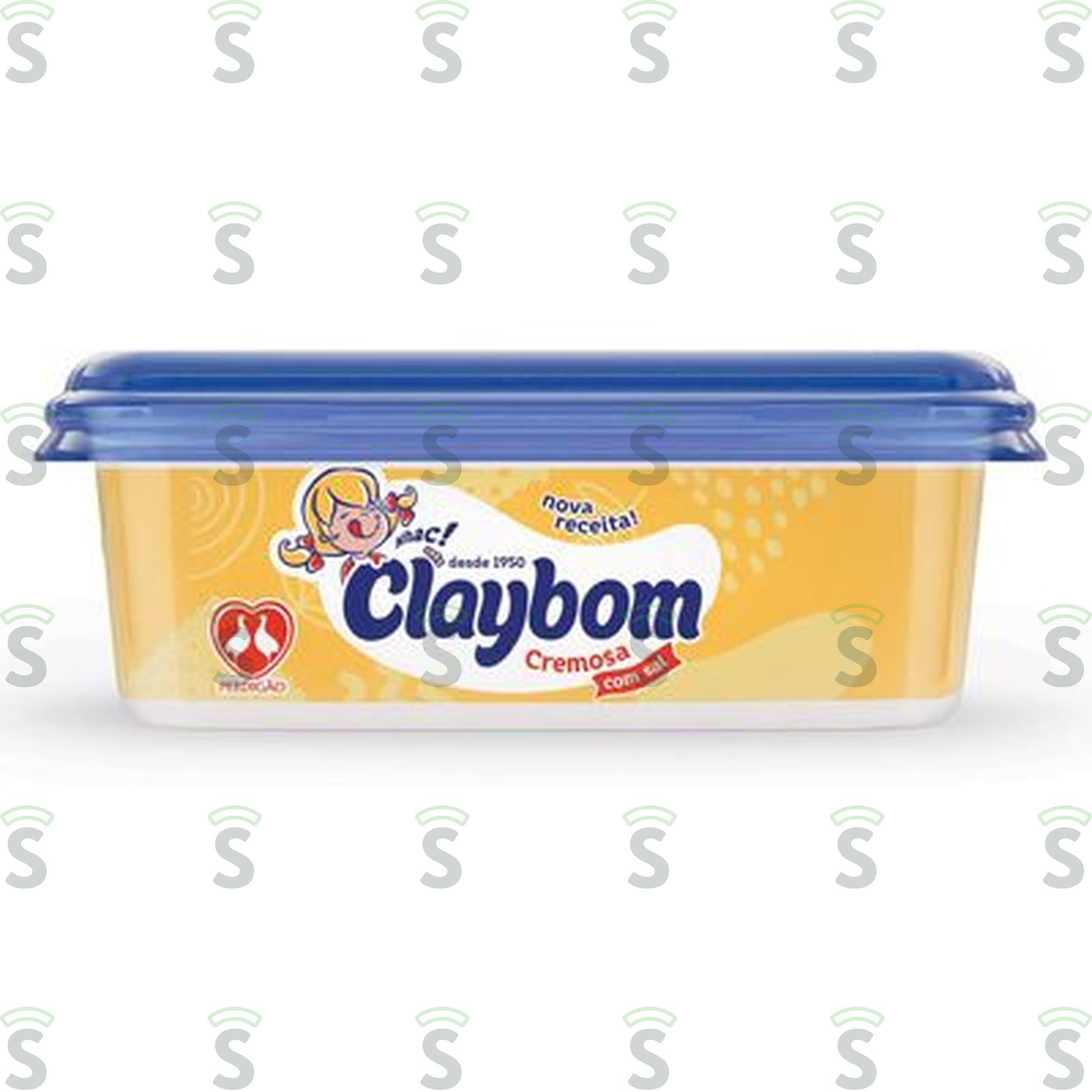 Claybom-margarina 250gr c/sal