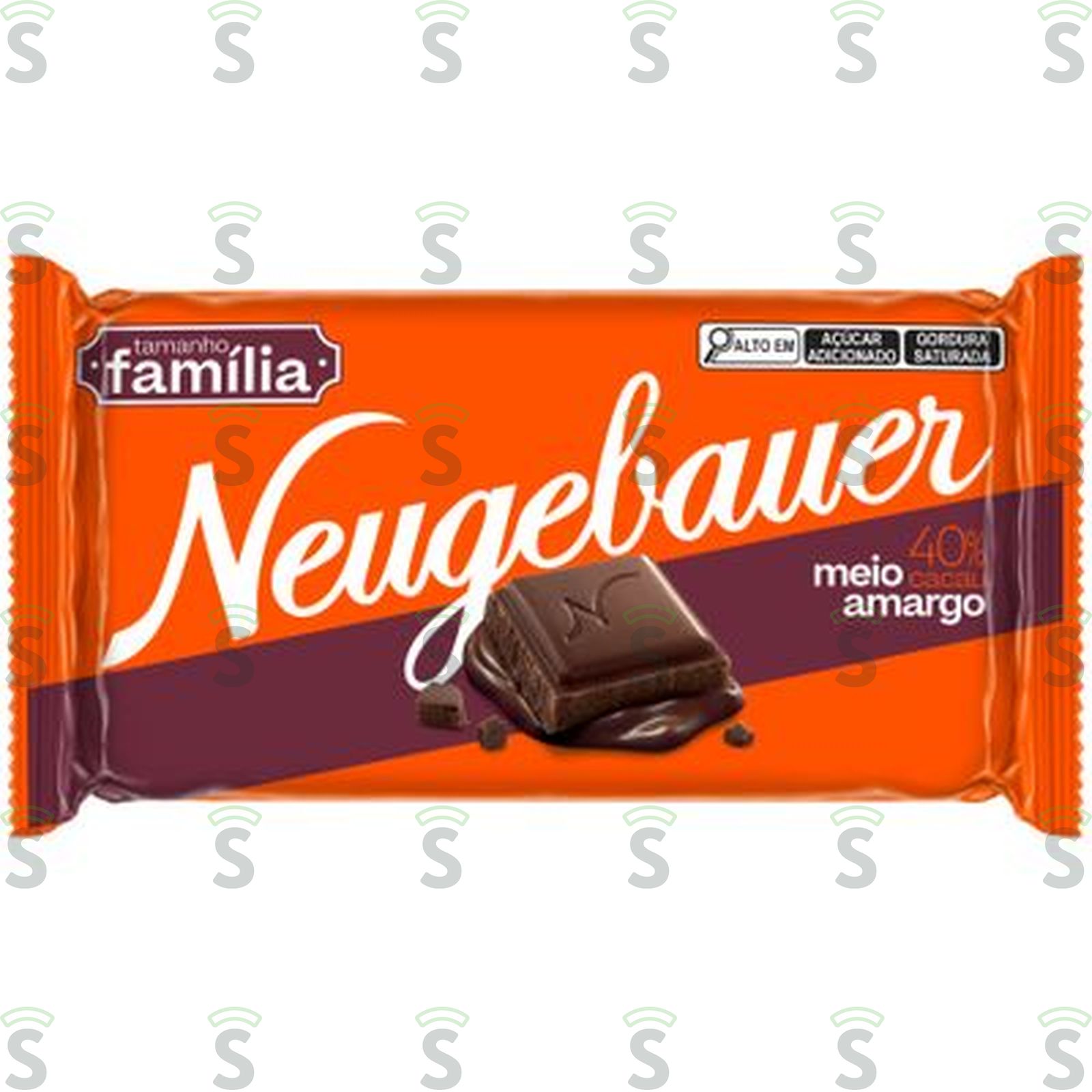 CHOC NEUGEBAUER 130G MEIO AMARG 40%CACAU