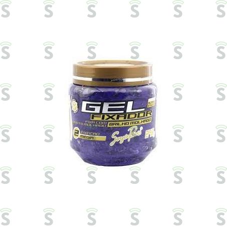  Gel Fixador Sergio Paris Brilho Molhado Pote 240gr