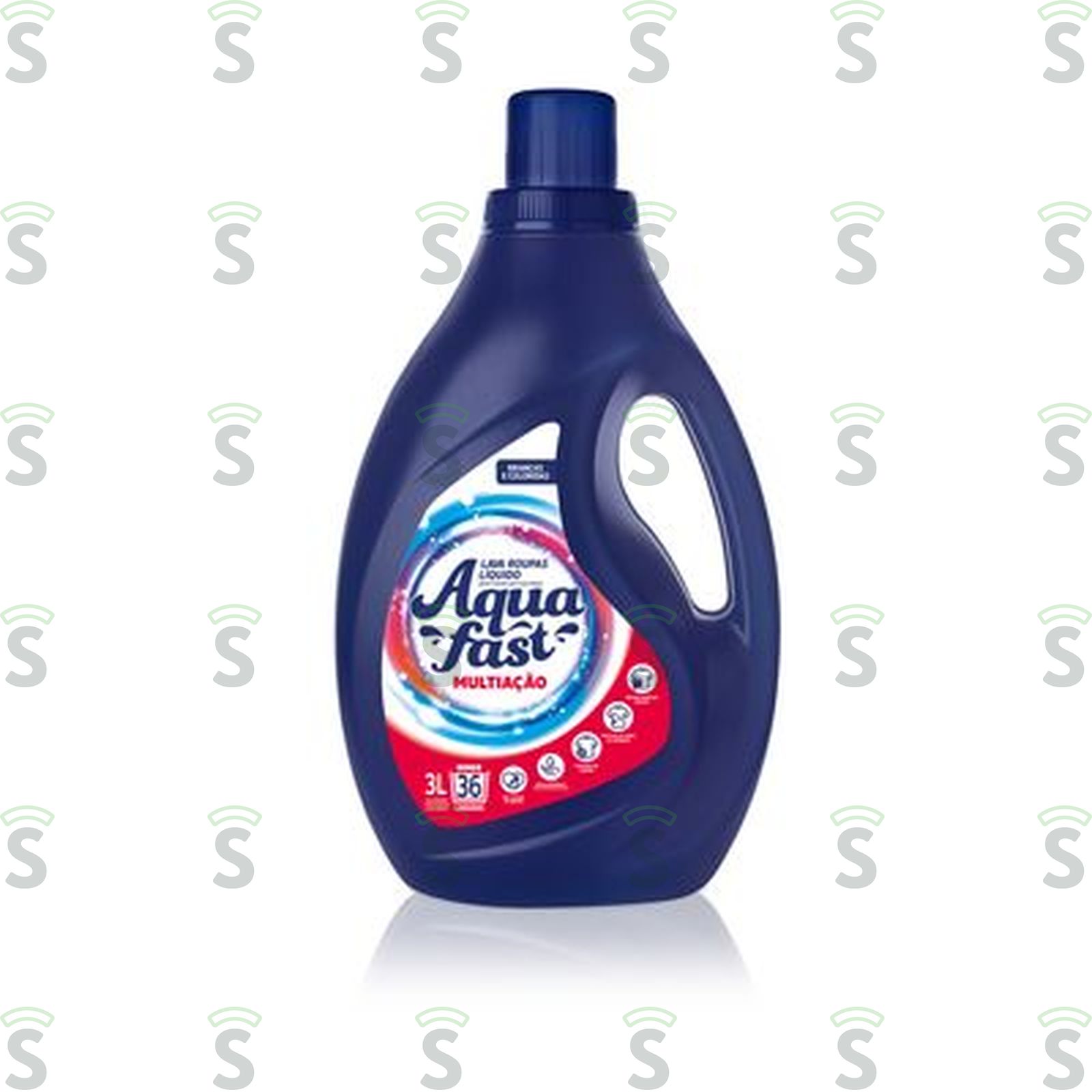 Lava Roupas Líquido Aqua Fast Multiação Galão 3lt