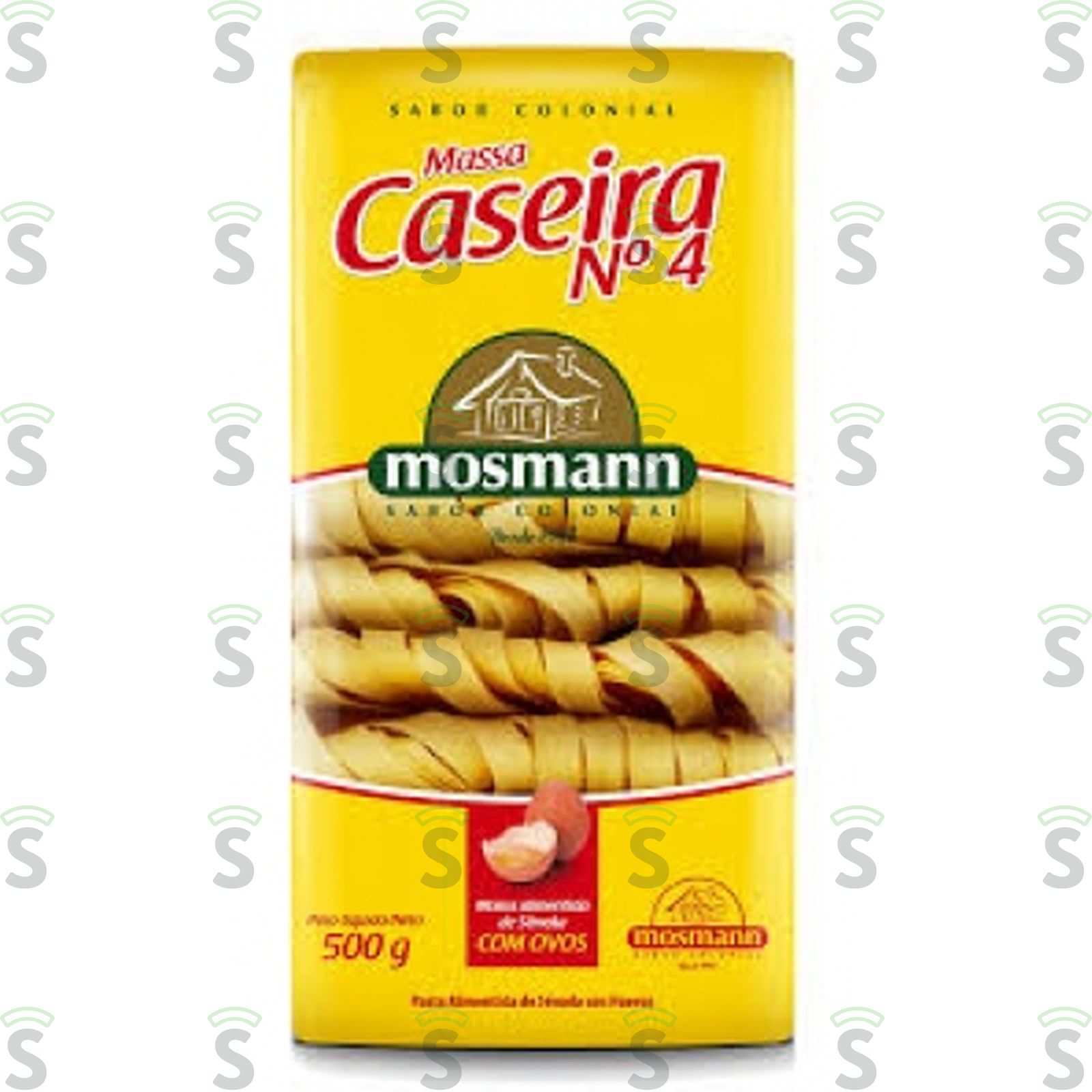 Massa cas n4 c ovos mosmann 500g