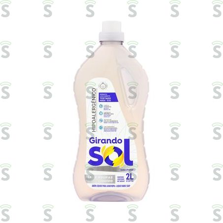  Girando Sol-lava Roupas 2l Hipoalergenic