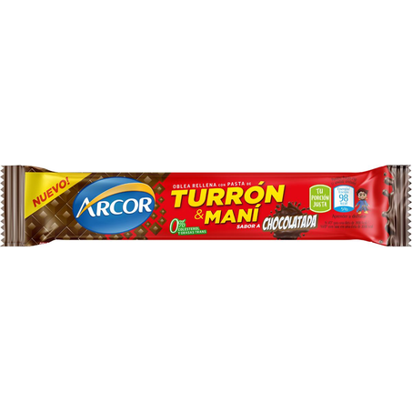 Torrone Arcor 25g - Chocolate