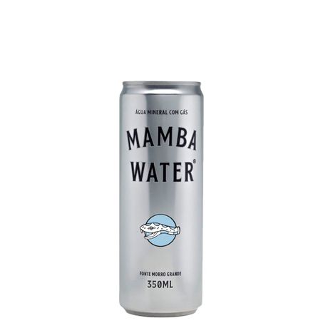 Mamba Water Água Mineral Com Gás 350Ml