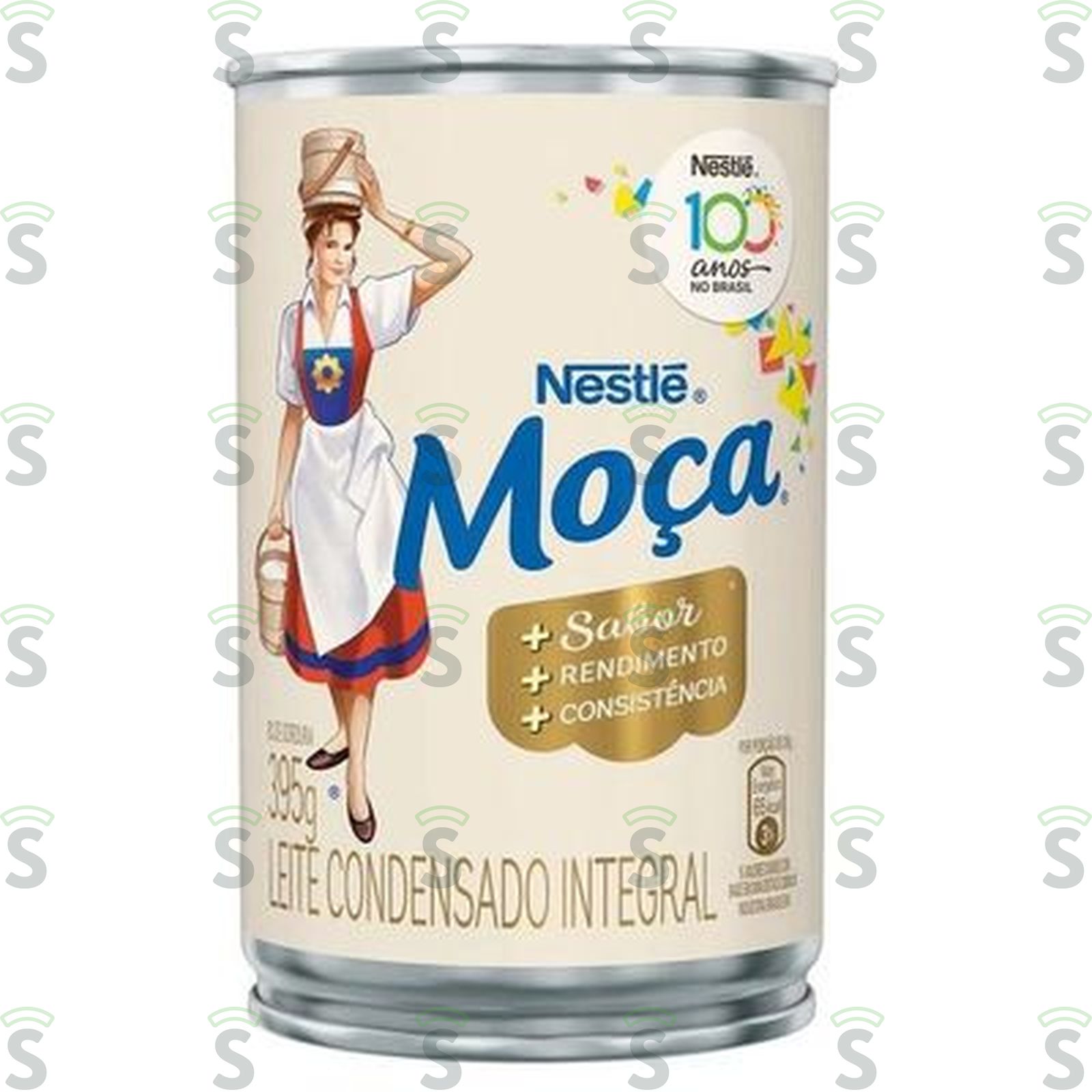 Leite Condensado Nestlé Moça Integral Lata 395gr