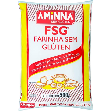Farinha Aminna 500g - Sem Glúten