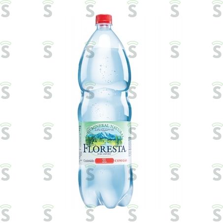  Água Mineral Com Gás Floresta Embalagemitros 2lt