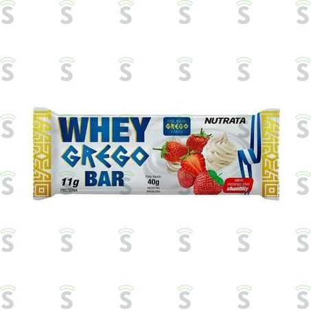  Barra Whey Nutrata Gregomor 40g