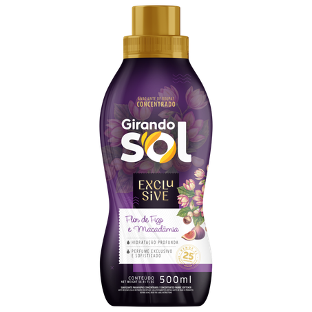 AMACIANTE CONCENTRADO GIRANDO SOL FLOR FIGO/MACADAMI 500ML