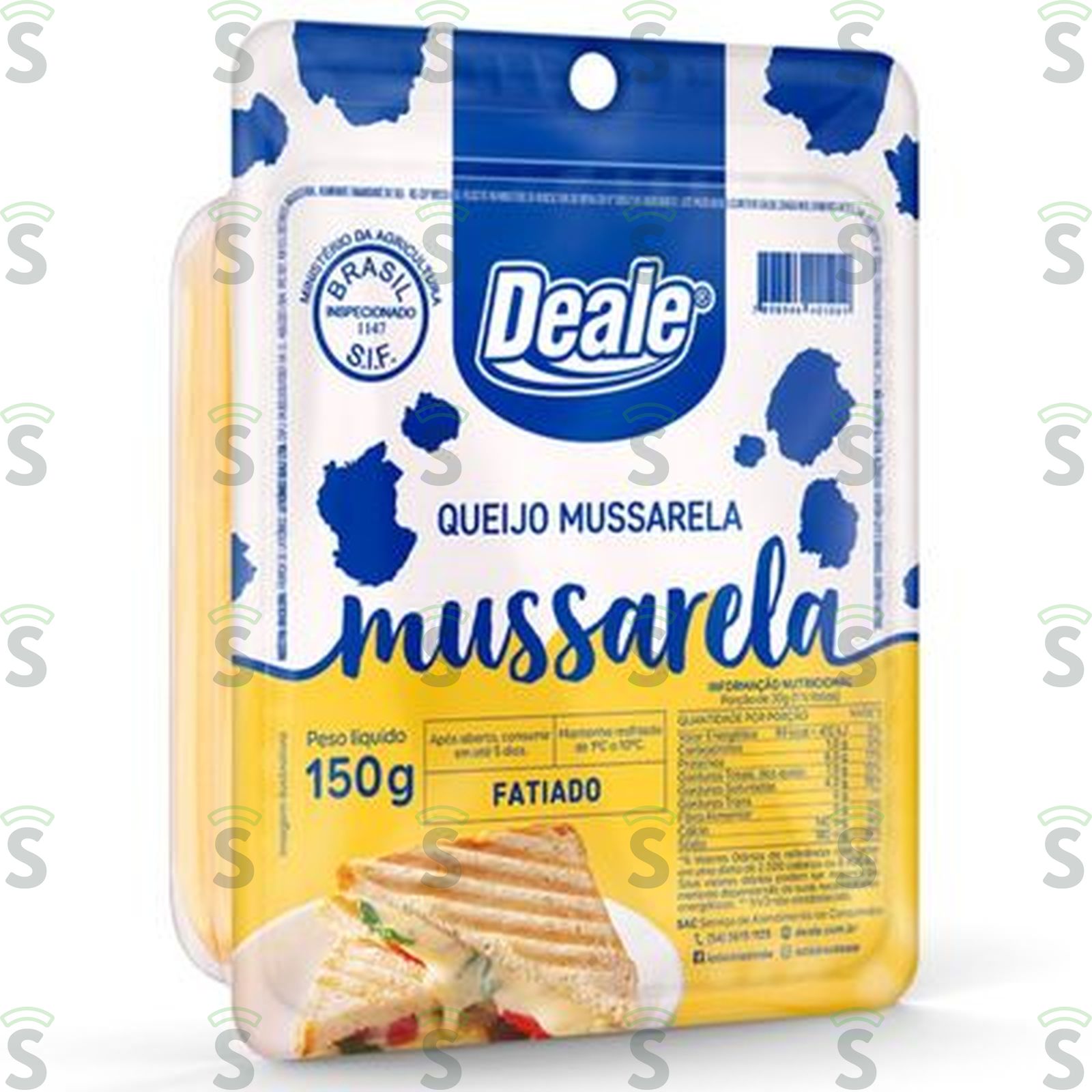 Deale-queijo 150g mussarela fatiado