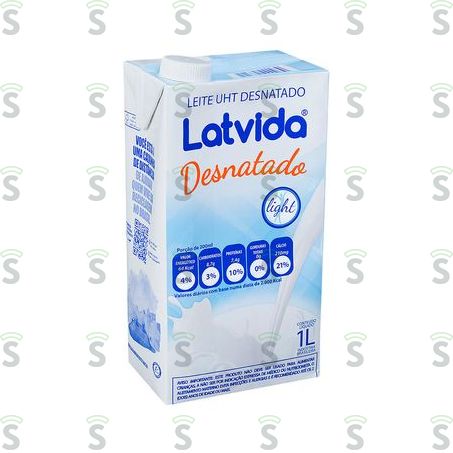  Leite Desnatado Latvida Longa Vidaitro 1lt