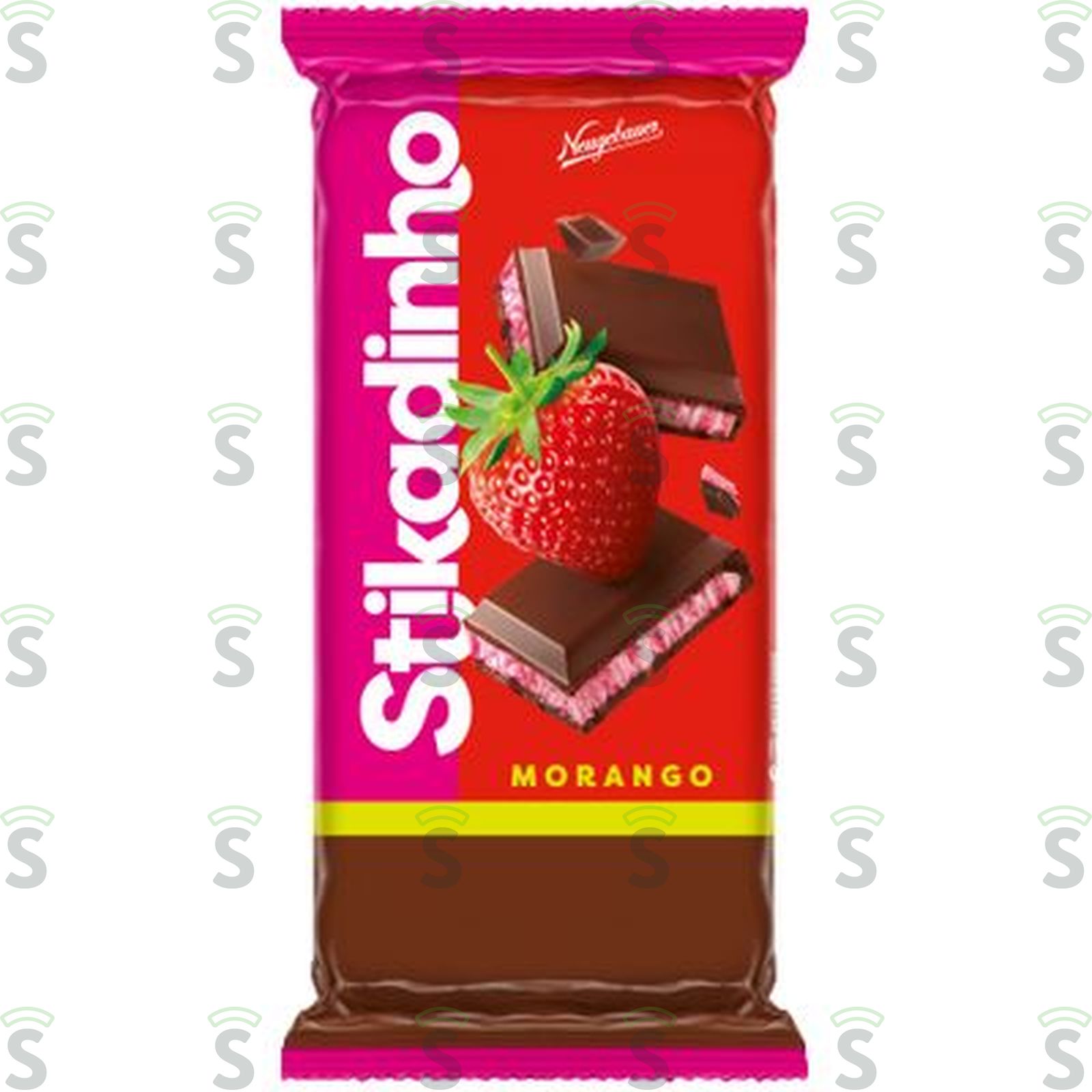 Chocolate Stikadinho Morango Neugebauer Barra 70G