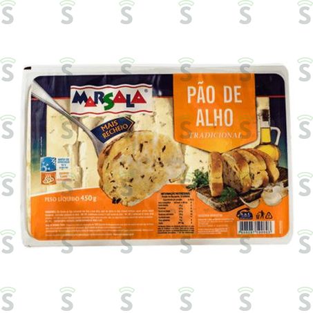  Pão de Alho Marsala Tradicional Embalagem 450g