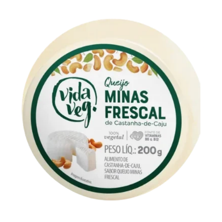 Queijo Minas Frescal VidaVeg 200g