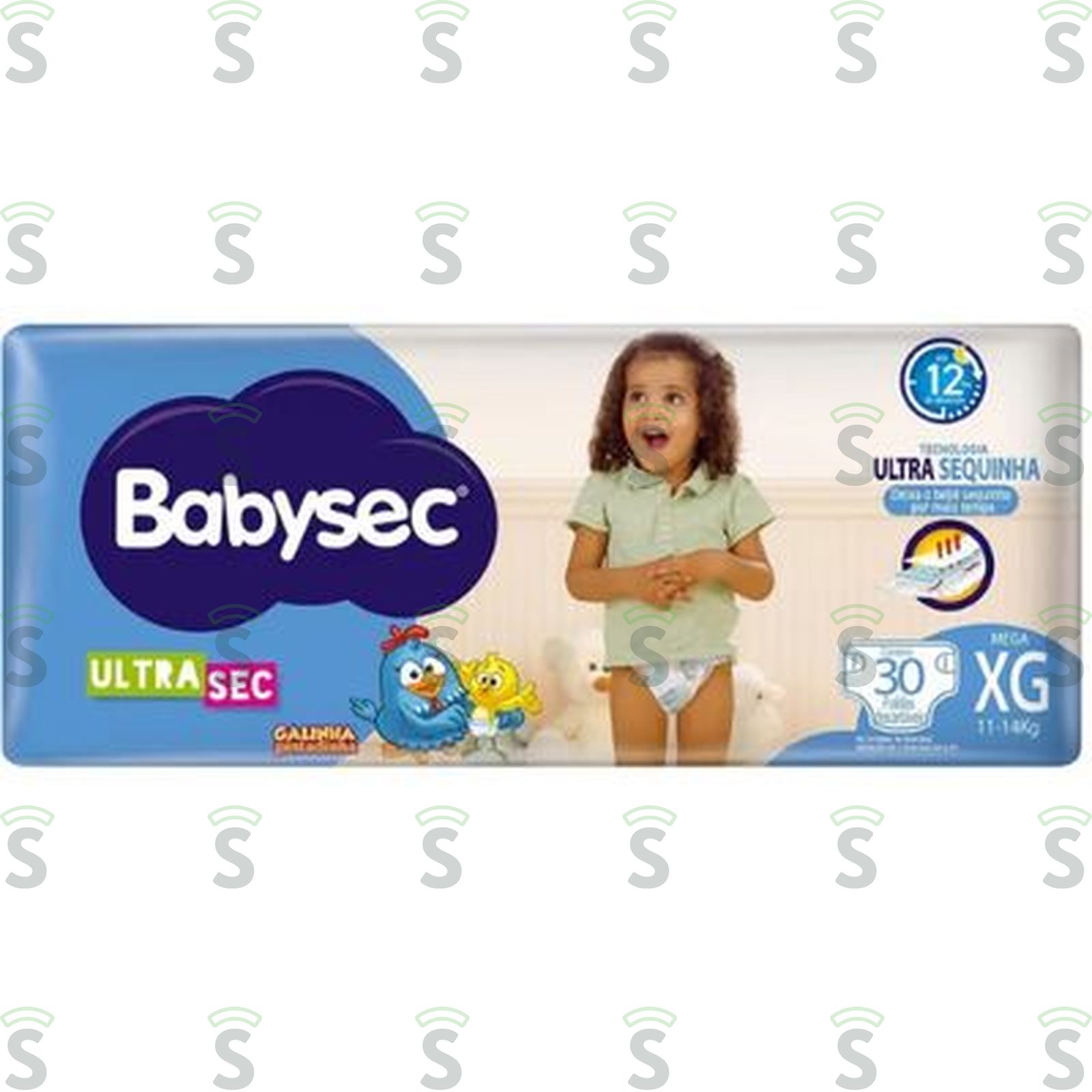 Fralda Xg Babysec Ultrasec Pacote 36UN
