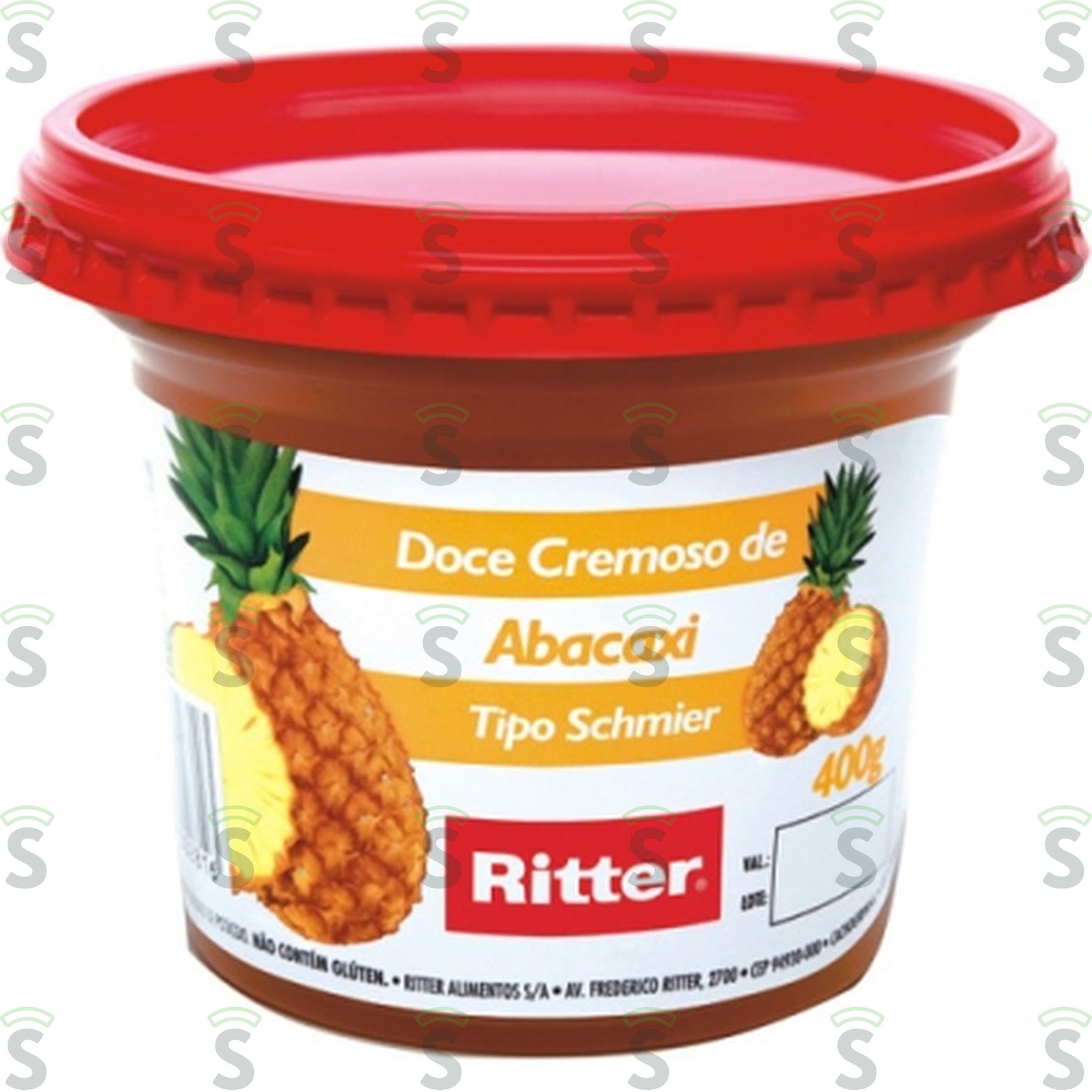 Doce Cremoso de Abacaxi Ritter Embalagem 400G