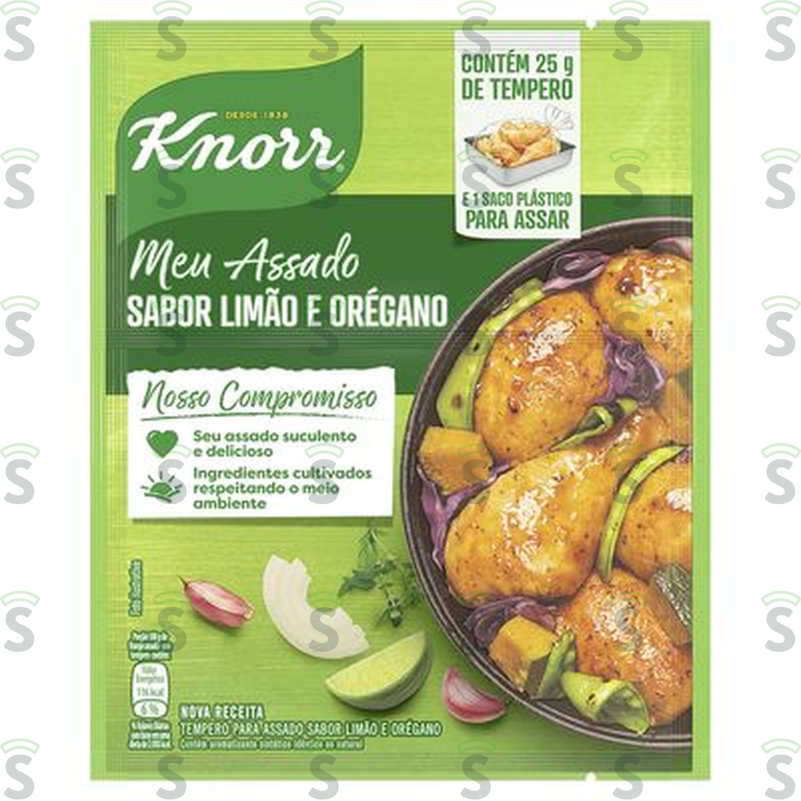 Knorr-tempero meu assado 25g limao oregano