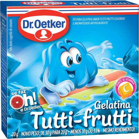 Gelatina Dr. Oetker 20g - Tutti Frutti