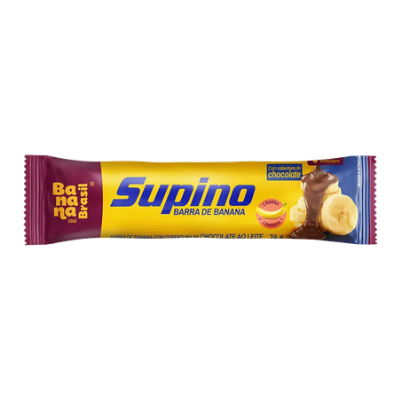 Barra b brasil supino 24g ban/chocolate