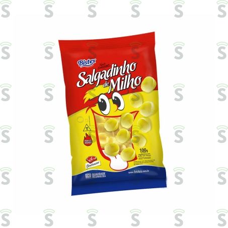  Bistex-salgadinho Milho Churrasco 100g