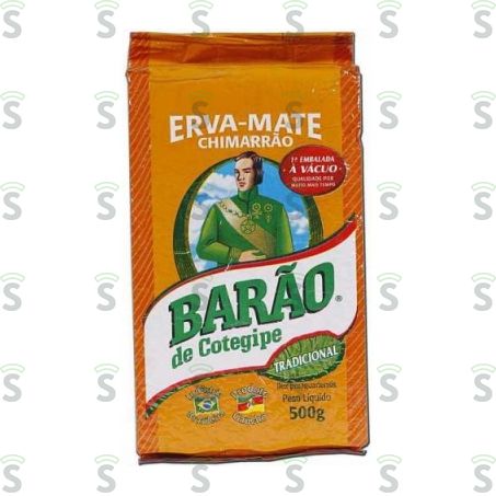  Erva Mate Barão Tradicional Embalagem 500g