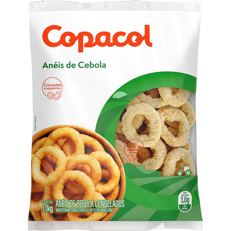 Anéis de Cebola Copacol 1,1kg - Congelados
