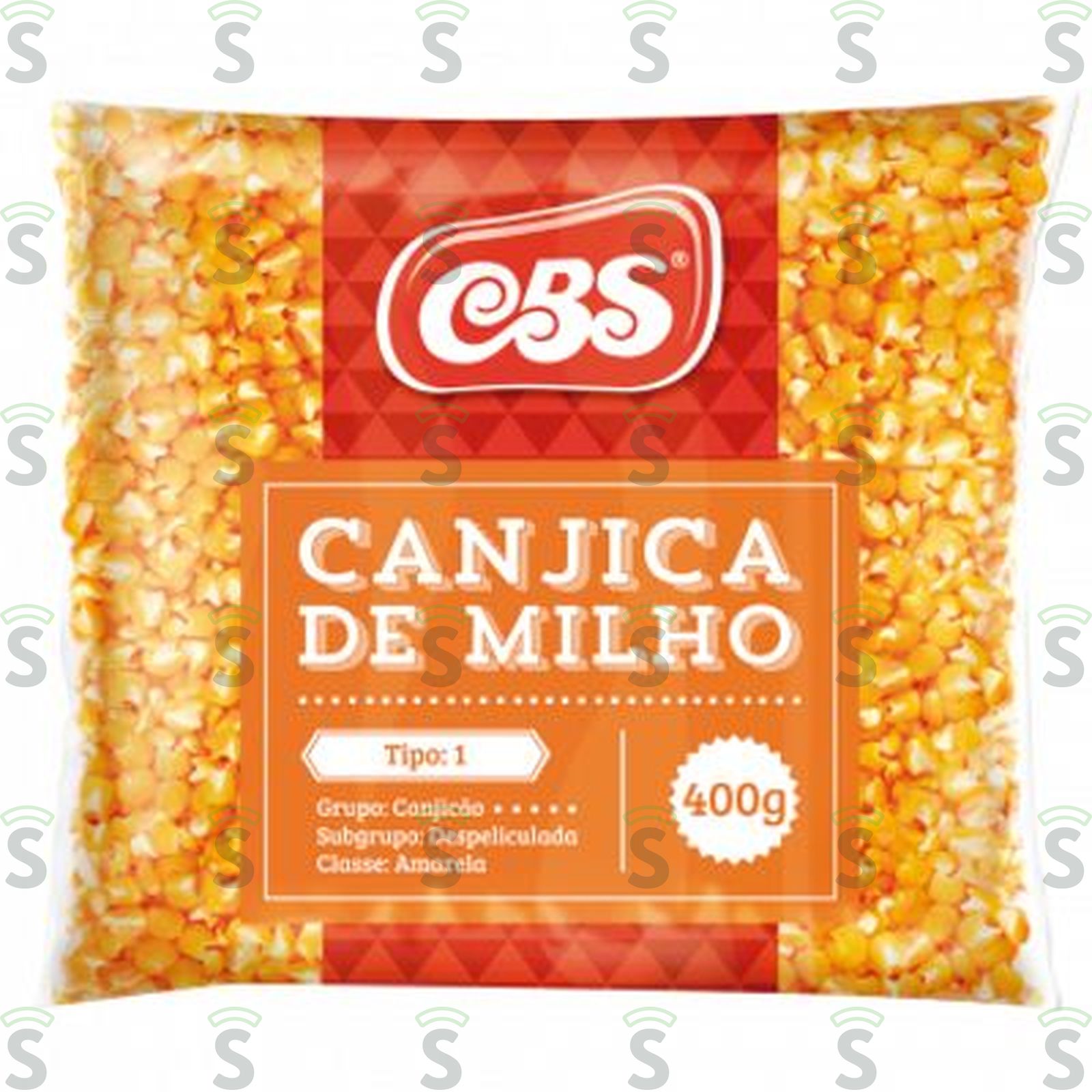 Canjica de Milho Amarela Tipo 1 Cbs 400G