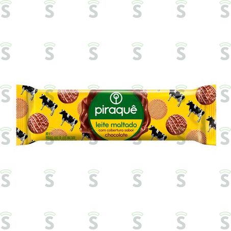  Biscoito Leite Maltado Piraquê Pacote 160g