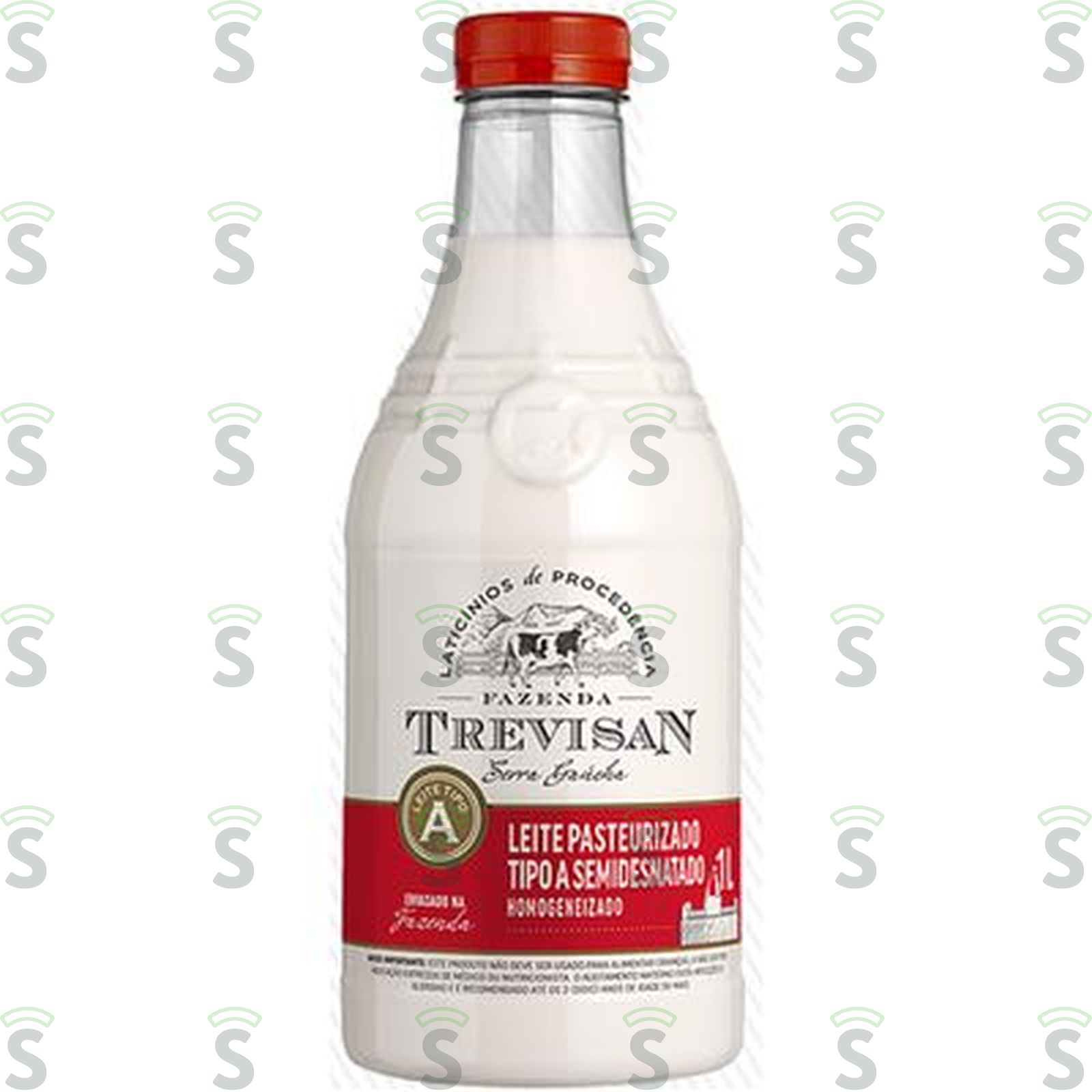Leite Pasteurizado Fazenda Trevisan Semidesnatado Tipo Aitro 1LT
