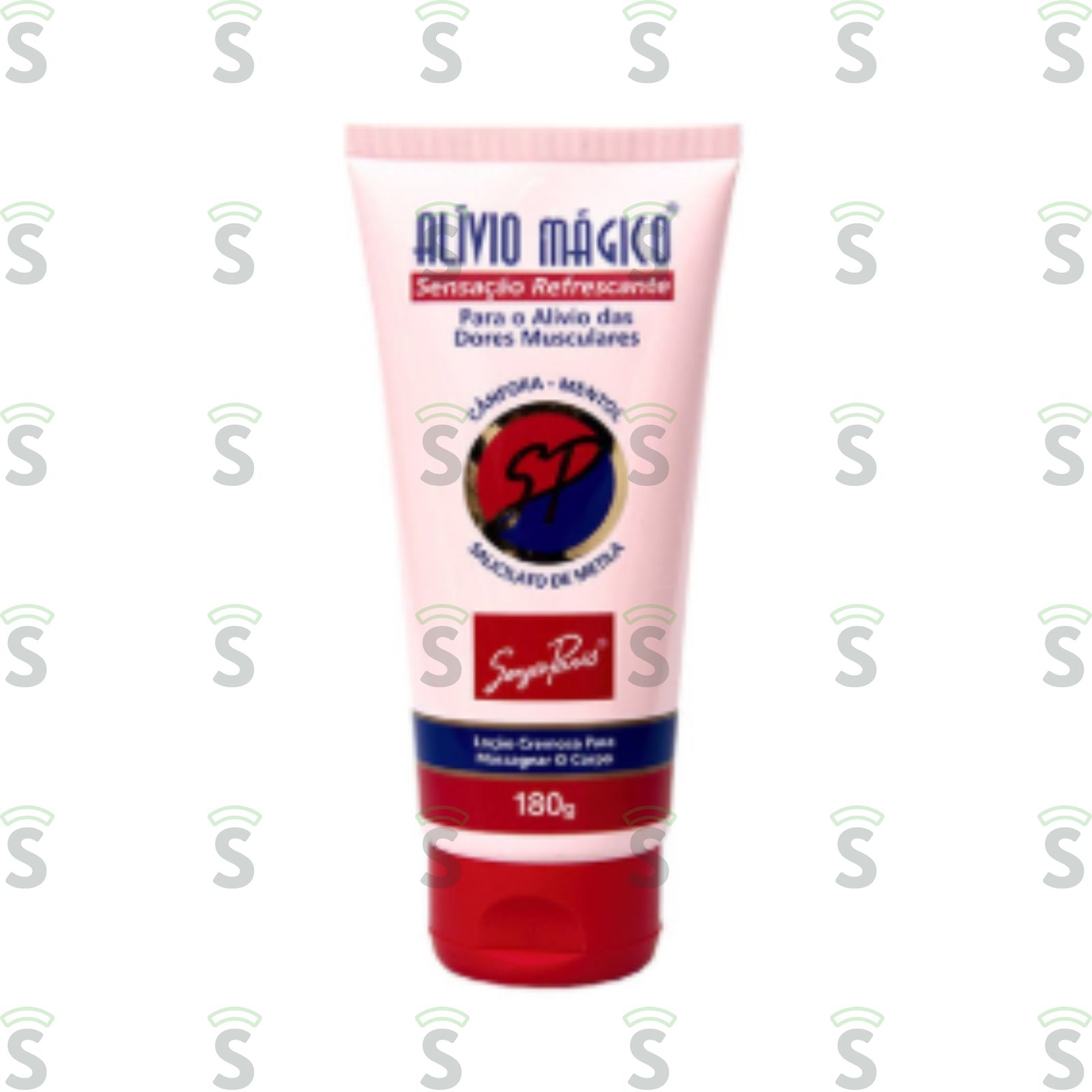 Loção Cremosa Sergio Paris Alívio Mágico Squeeze 180gr