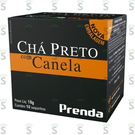  Prenda-cha Preto C/canela C/10