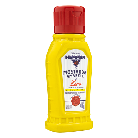 Mostarda Hemmer Amarela Zero Bisnaga 200g 
  360-3