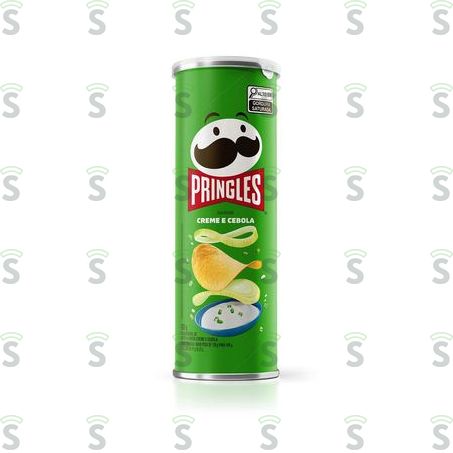  Salgadinho de Batata Pringles Sabor Creme e Cebola Pote 109gr