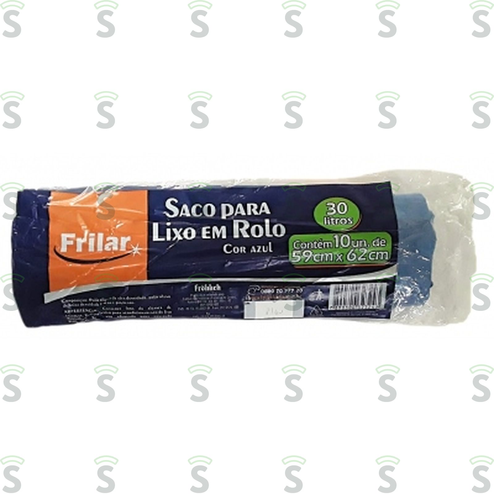 Frilar-saco lixo rolo 30l