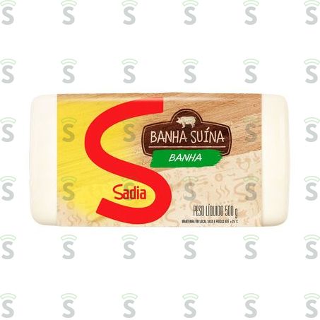  Banha Suina Sadia 500g