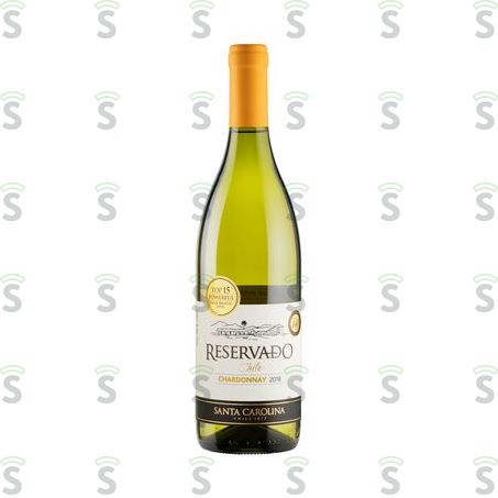  Vinho Branco Chileno Chardonnay Santa Carolina 750ml